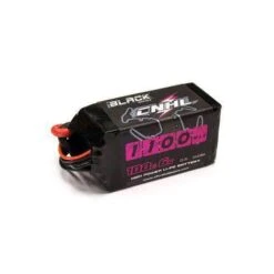 Black Series 6S 1100mAh 100C LiPo Battery With XT60 Connector