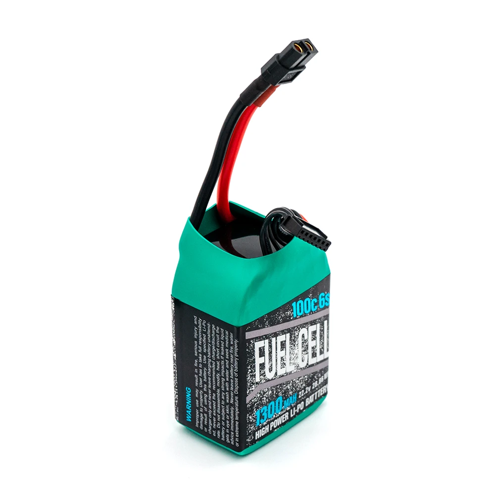 Rotor Riot Fuel Cell - 6S 1300mAh 100C LiPo Battery With XT60 Connector - Image 2