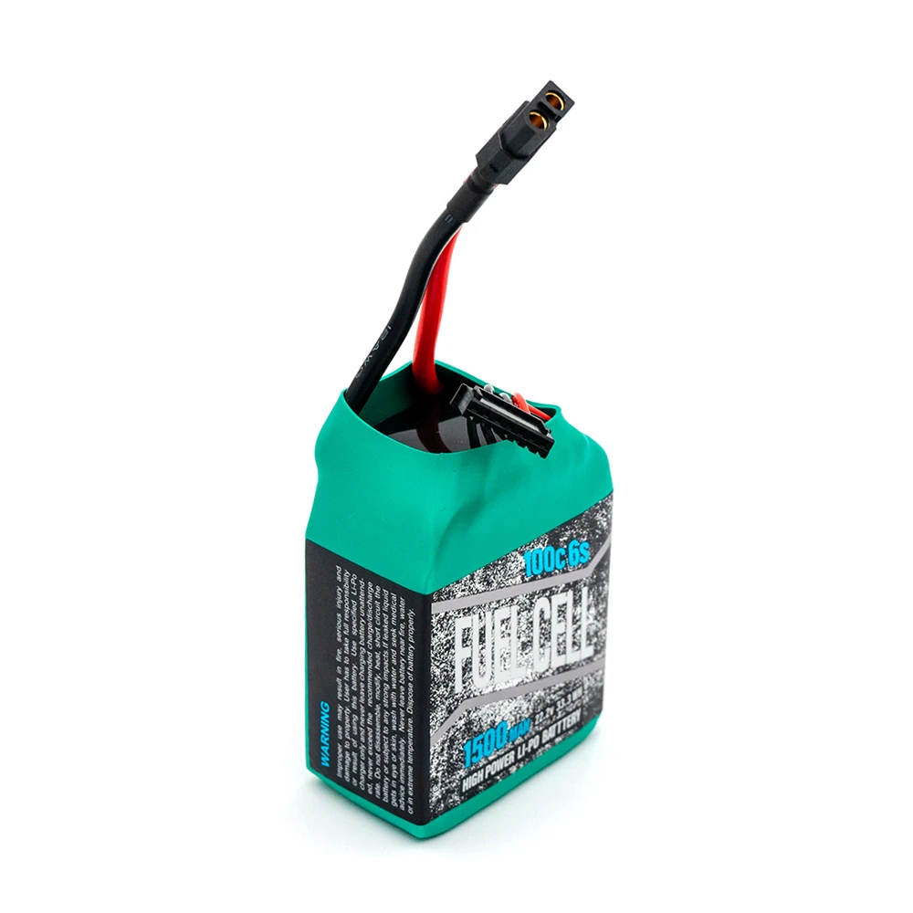 Rotor Riot Fuel Cell - 6S 1500mAh 100C LiPo Battery With XT60 Connector - Image 2