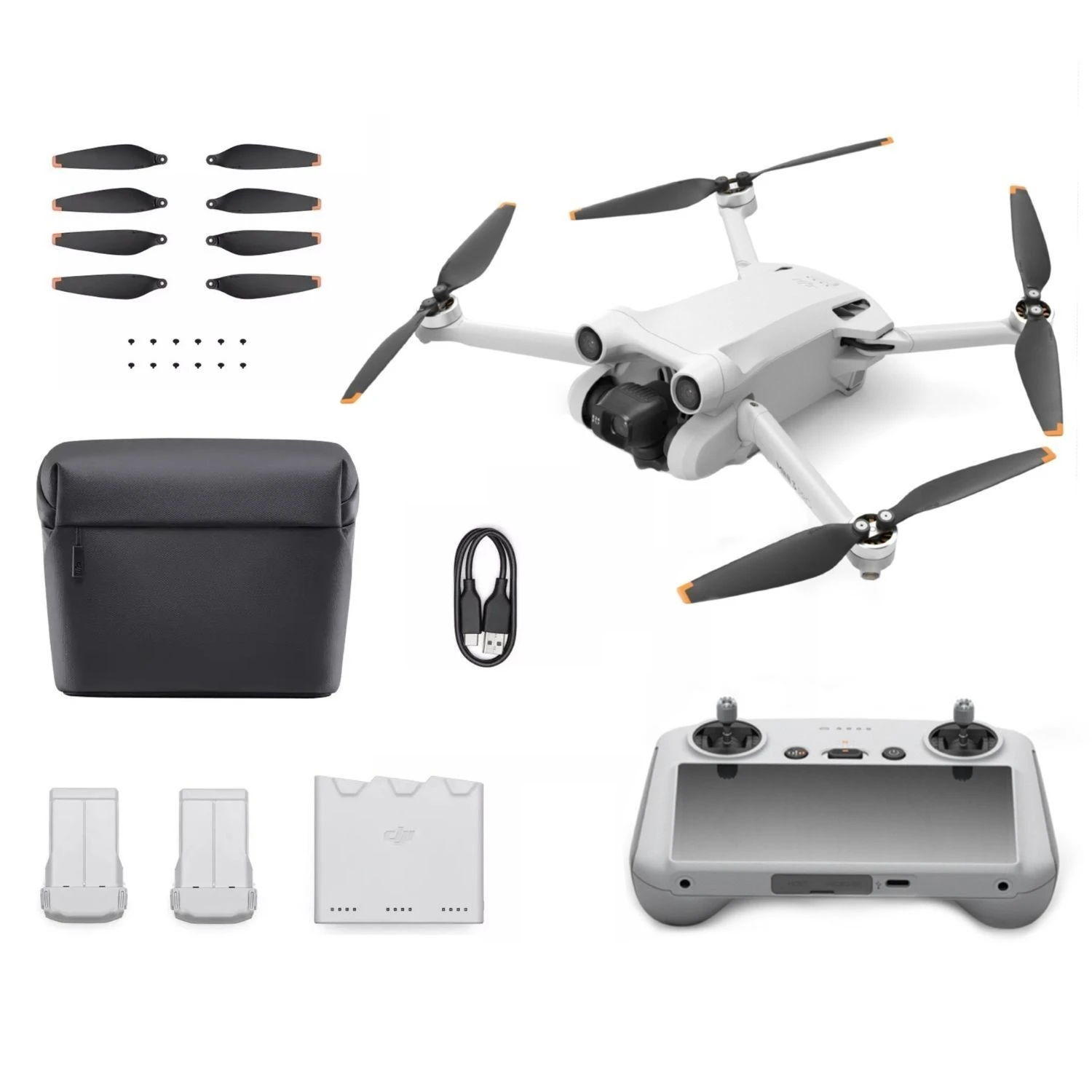 DJI Mini 3 Pro Drone With RC-1 Controller And DJI Mini 3 Pro Fly More Kit
