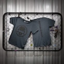 Rotor Riot T-Shirt - Black On Grey
