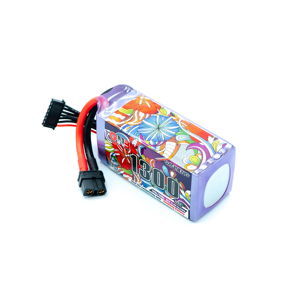 6S 1300mAh 120C LiHV Battery With XT60 Connector