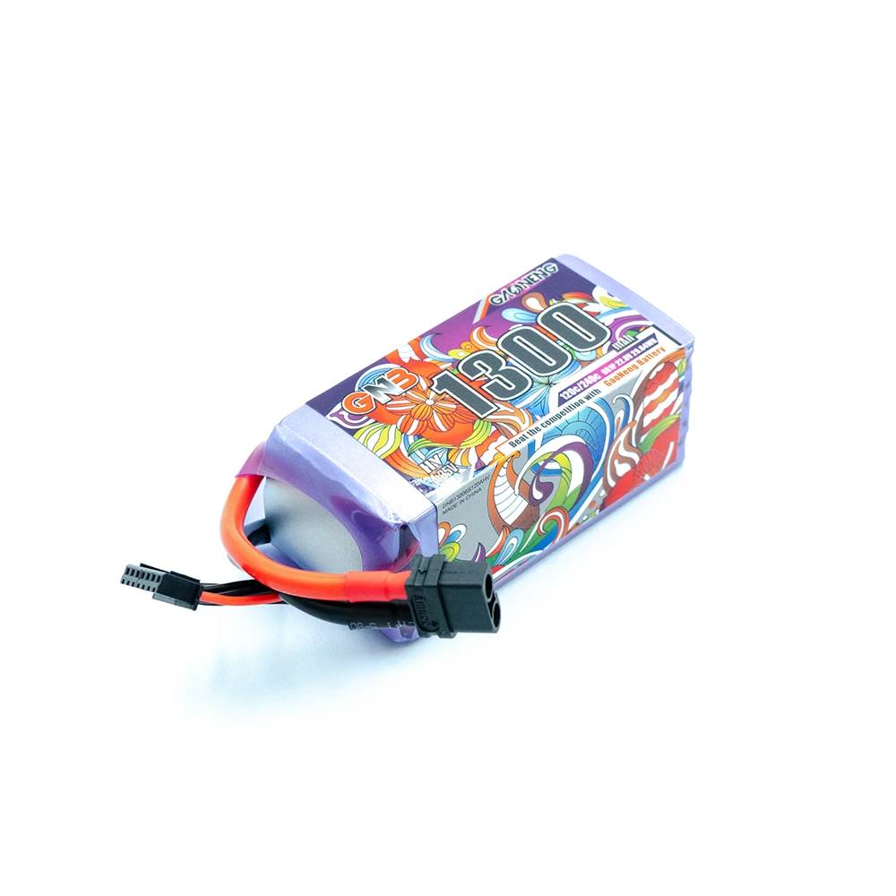 6S 1300mAh 120C LiHV Battery With XT60 Connector - Image 2