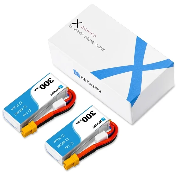 2S 300mAh 45C LiPo Battery With XT30 Connector (2pcs) - Image 8