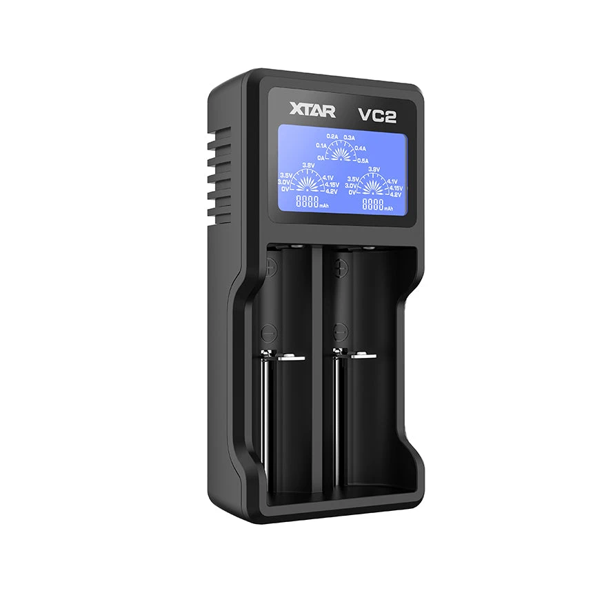 Xtar VC2 2 Slot Battery Charger For 18650 - Image 2